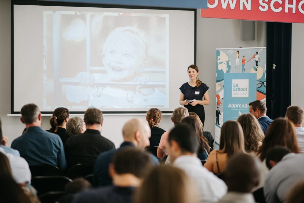Marie Blanc Fresnel en conférence atelier collectif
