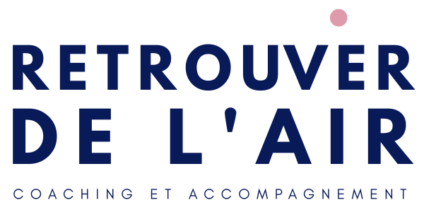 Logo Retrouver de l'Air - Coaching et accompagnement par Marie Blanc Fresnel